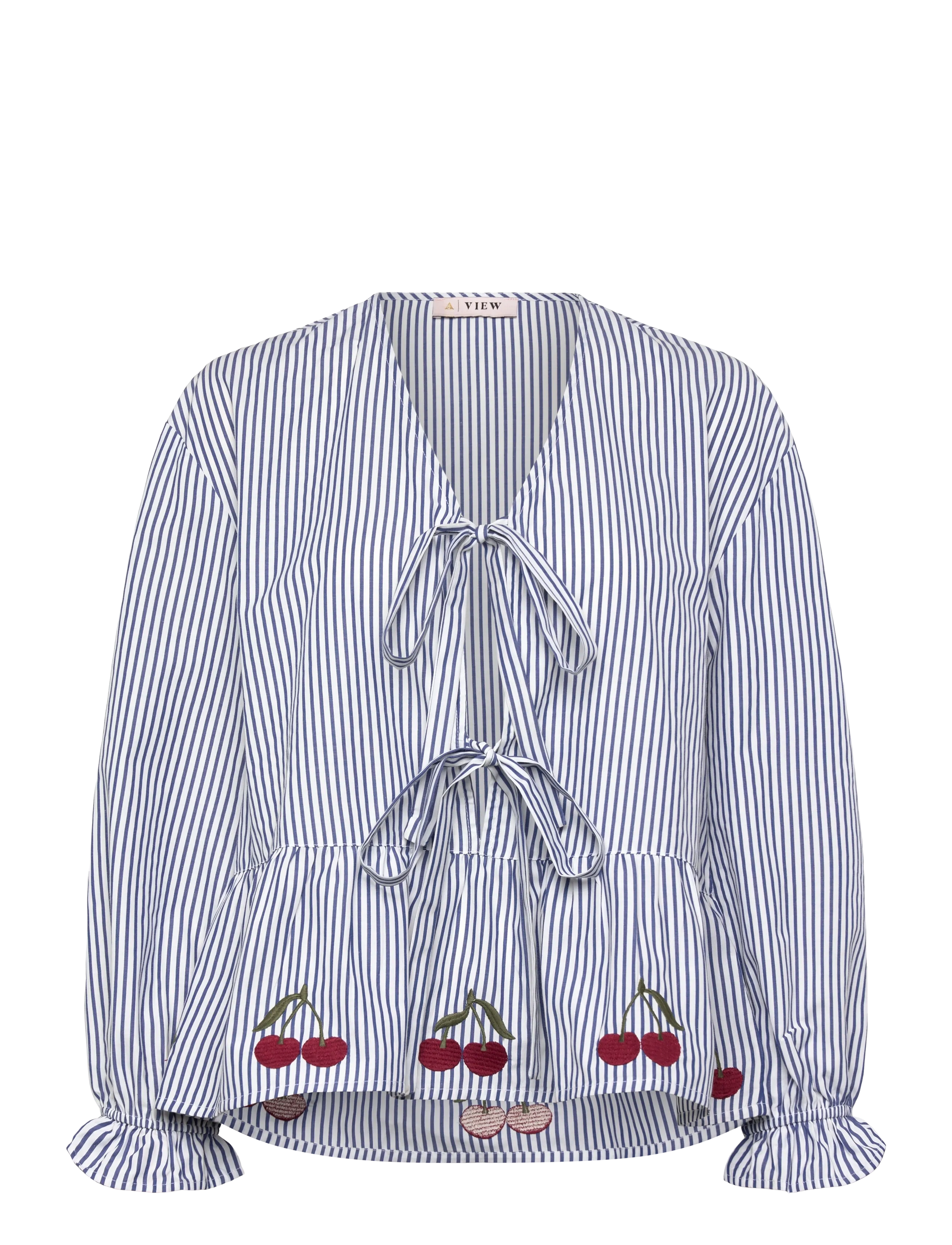 A-VIEW Alize Bluse Blau - 42 - Damen