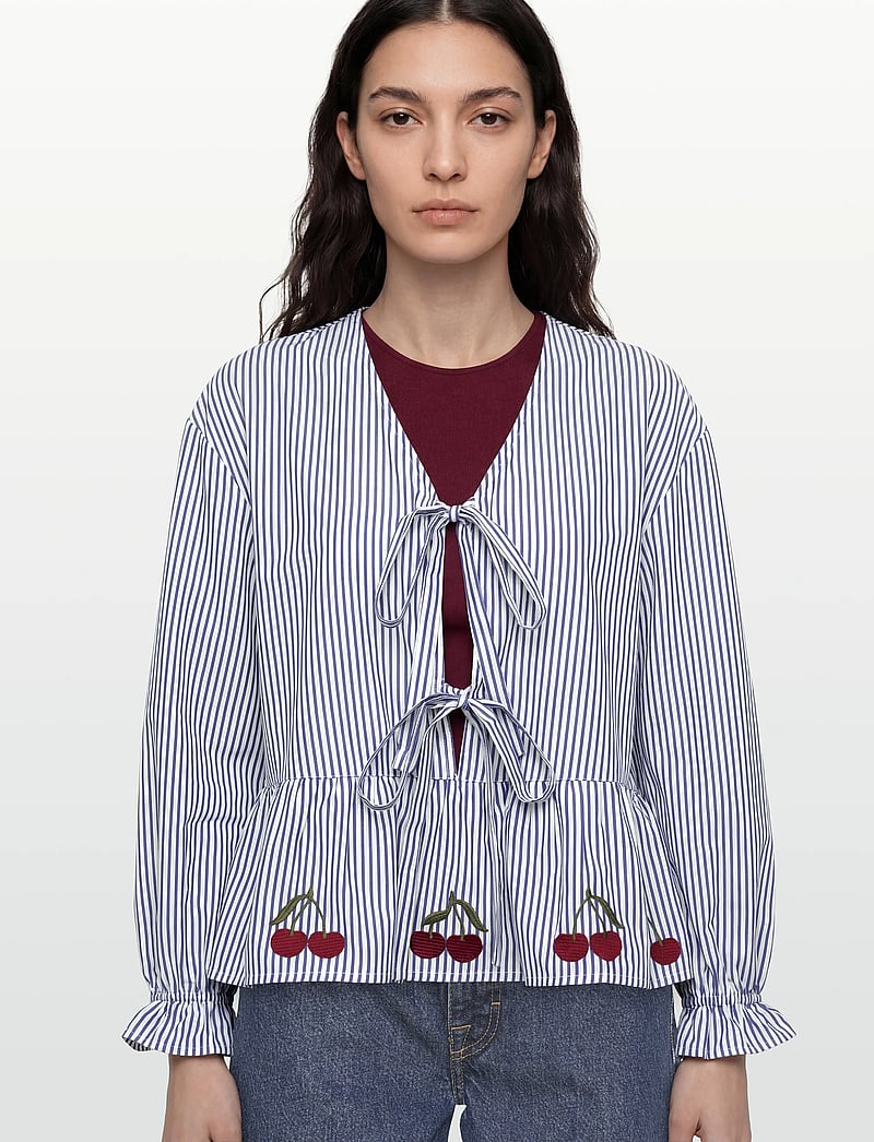 A-View - Alize blouse - langärmlige blusen - blue/white stribe - 3