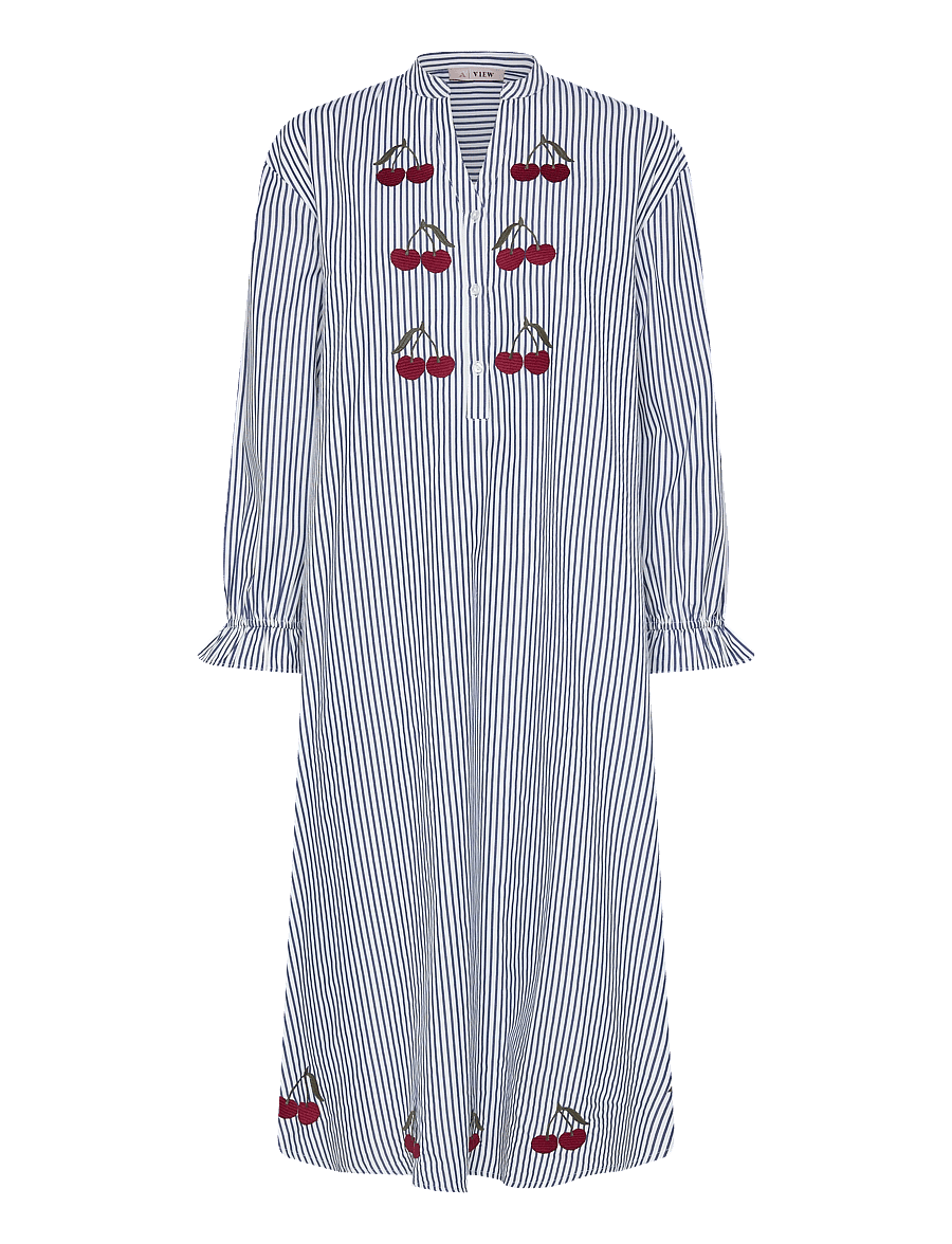A-View - Alize dress - suvekleidid - 112 blue/white stribe - 1