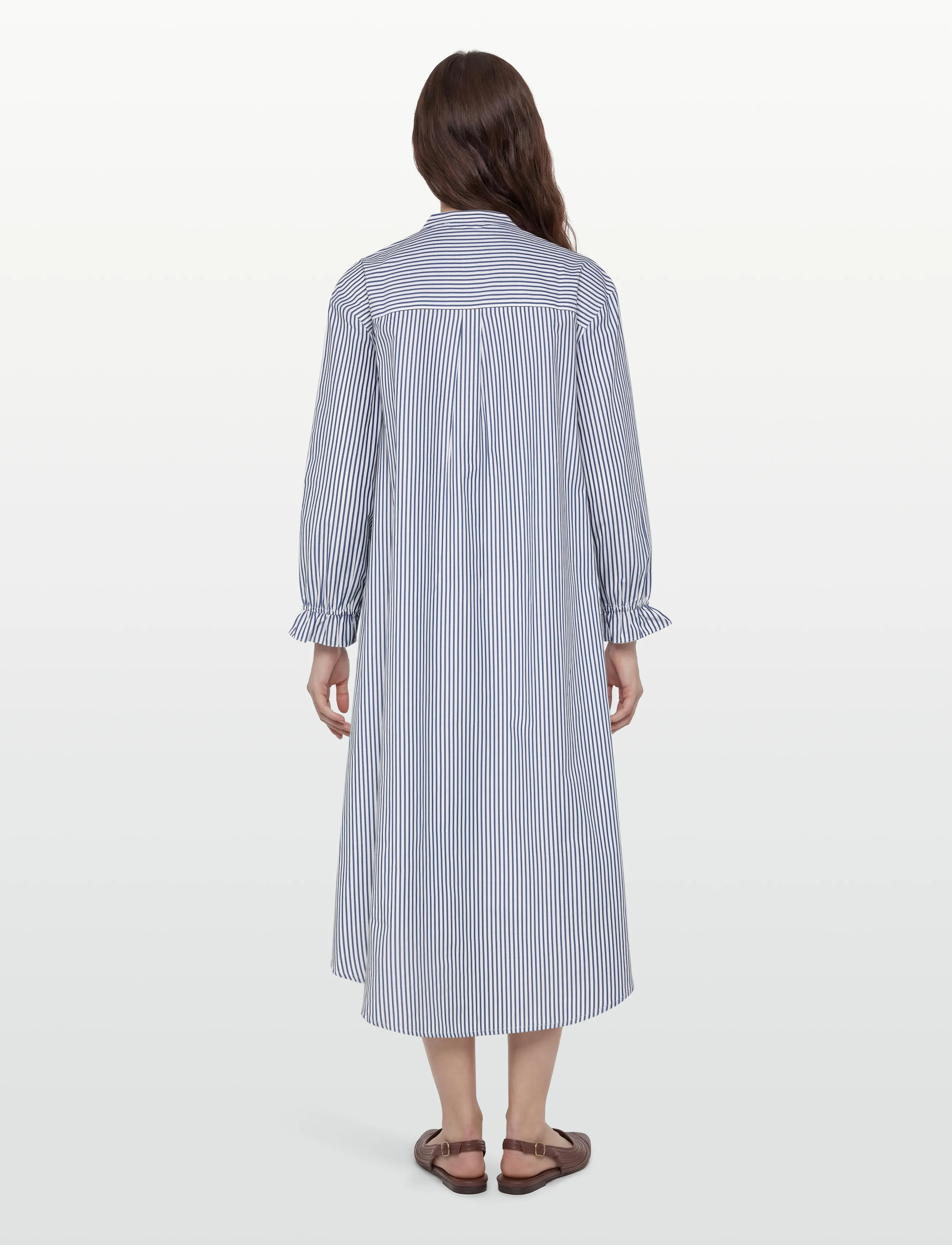 A-View - Alize dress - sommerkjoler - 112 blue/white stribe - 4