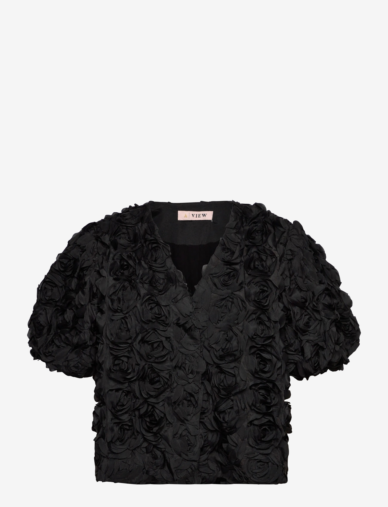A-View - Rosie jacket - short-sleeved blouses - black - 0