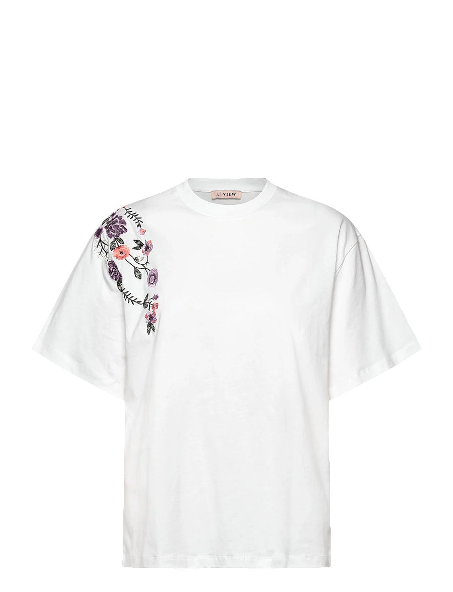 A-View - Best FluschiaTee - t-shirts - white/green - 1