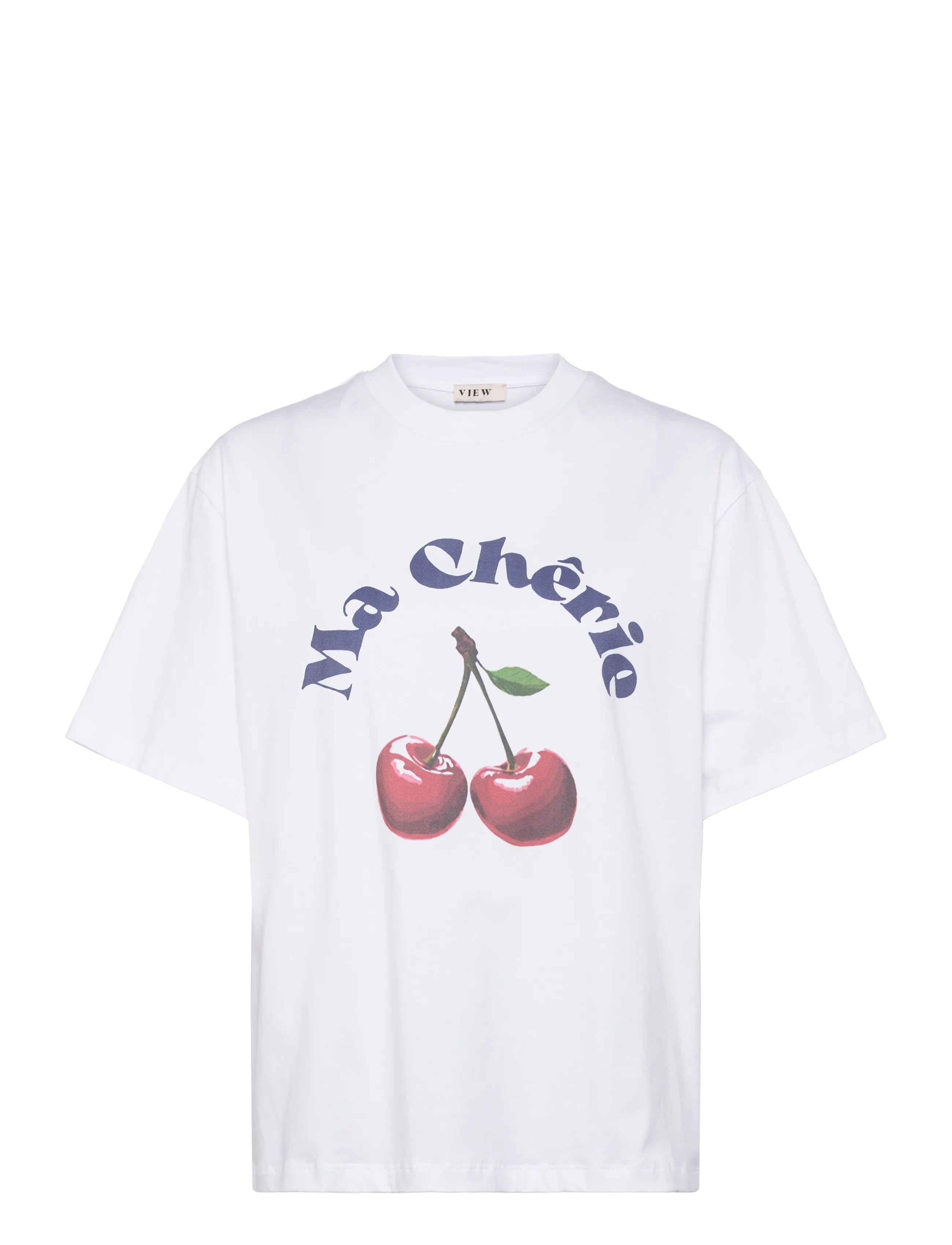 A-View Best Cherie Tee, 42, White, T-Shirts & Toppe > Kortærmede, Dame
