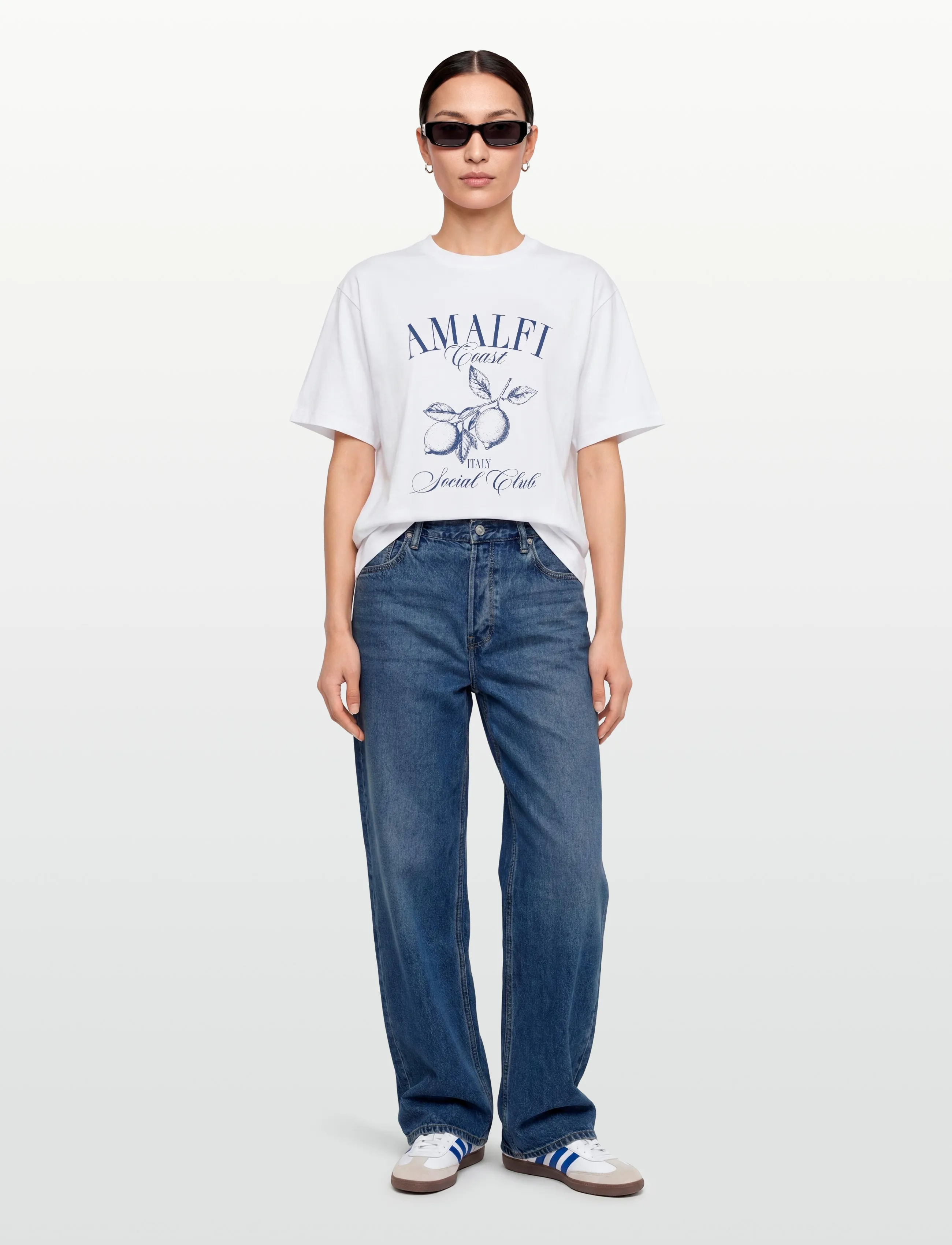 A-View Best Amalfi Tee, 40, T-shirts & Oberteile, Weiß - Short-sleeved, Frauen