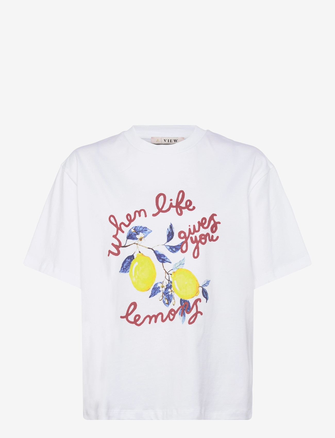 A-View - Best Lemon Tee - lowest prices - white - 0