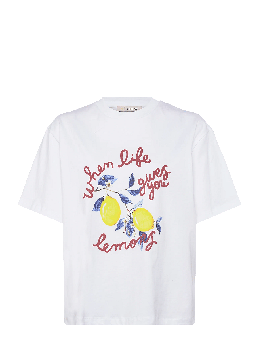 A-View - Best Lemon Tee - t-shirts - white - 0
