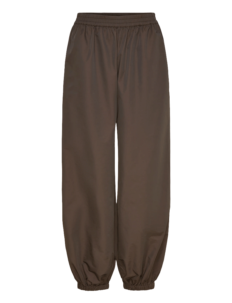 A-View - Baloon pants - hosen mit weitem bein - dark brown - 0