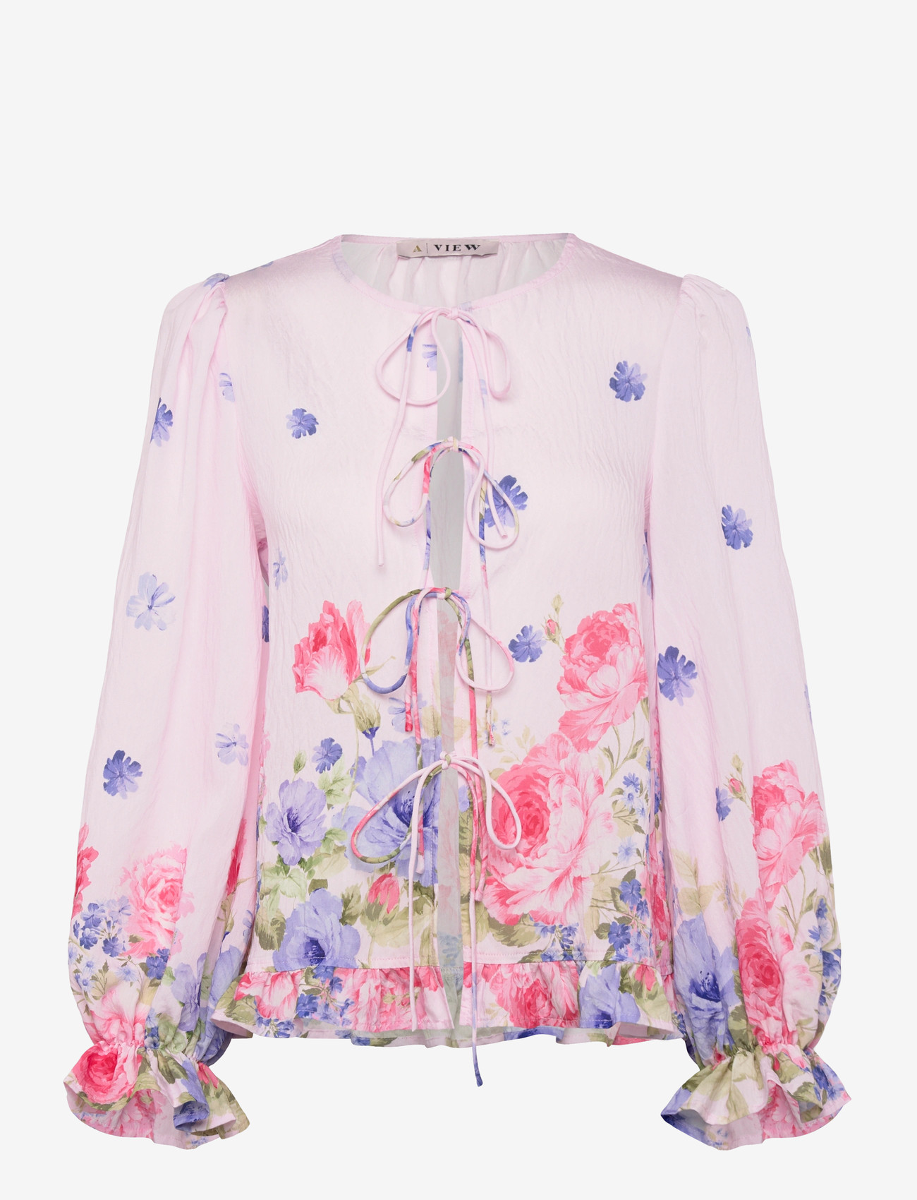 A-View - Fleur blouse - langærmede bluser - rose/pink - 0
