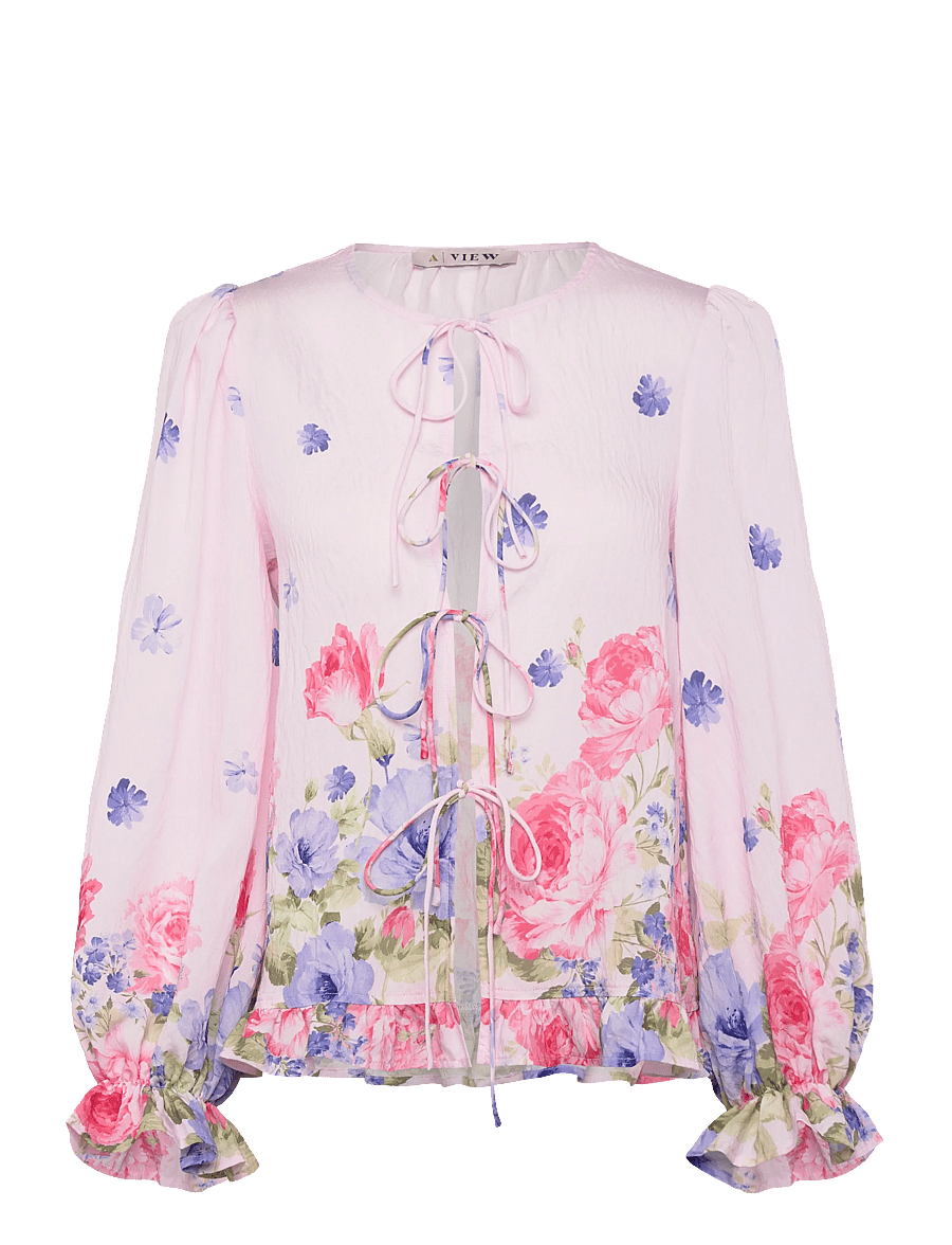 A-View - Fleur blouse - langärmelige blusen - rose/pink - 1