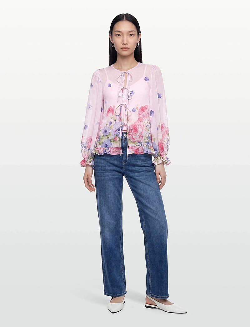 A-View - Fleur blouse - langärmlige blusen - rose/pink - 0