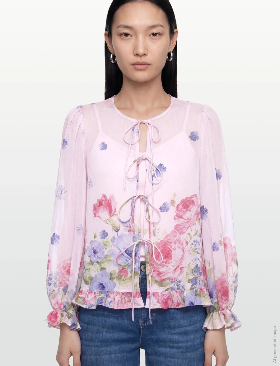 A-View - Fleur blouse - langärmelige blusen - rose/pink - 3
