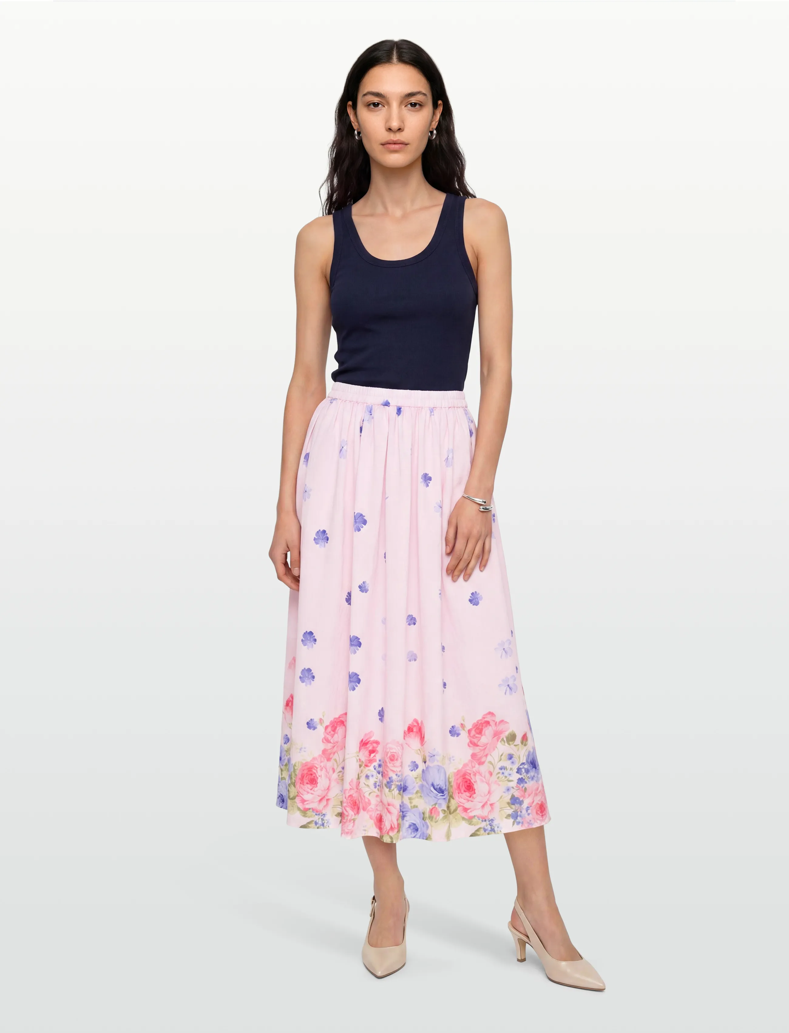 A-View - Fleur skirt - maxi röcke - rose/pink - 0