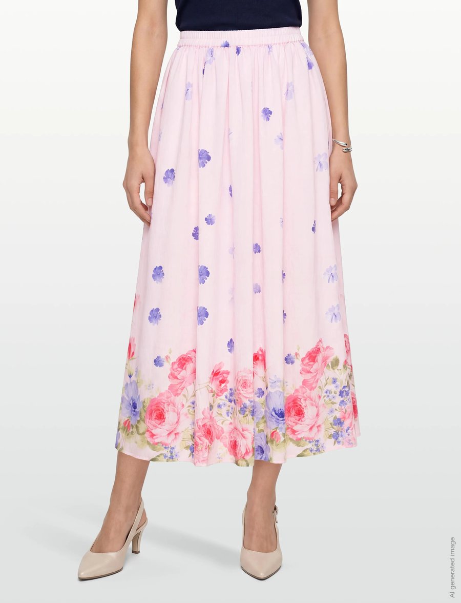 A-View - Fleur skirt - jupes longues - rose/pink - 3