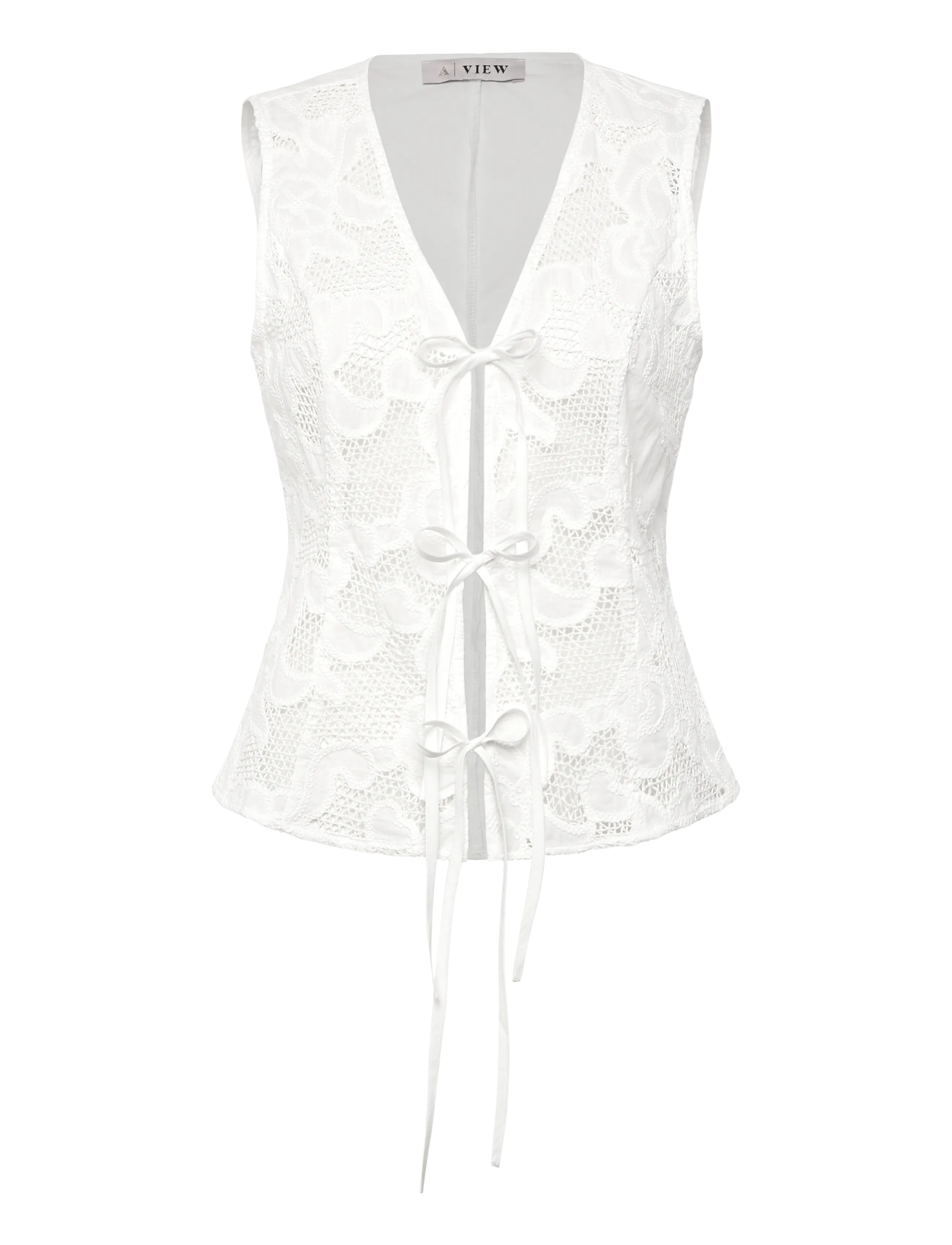 A-View Alucy vest - Vaatteet - WHITE / white