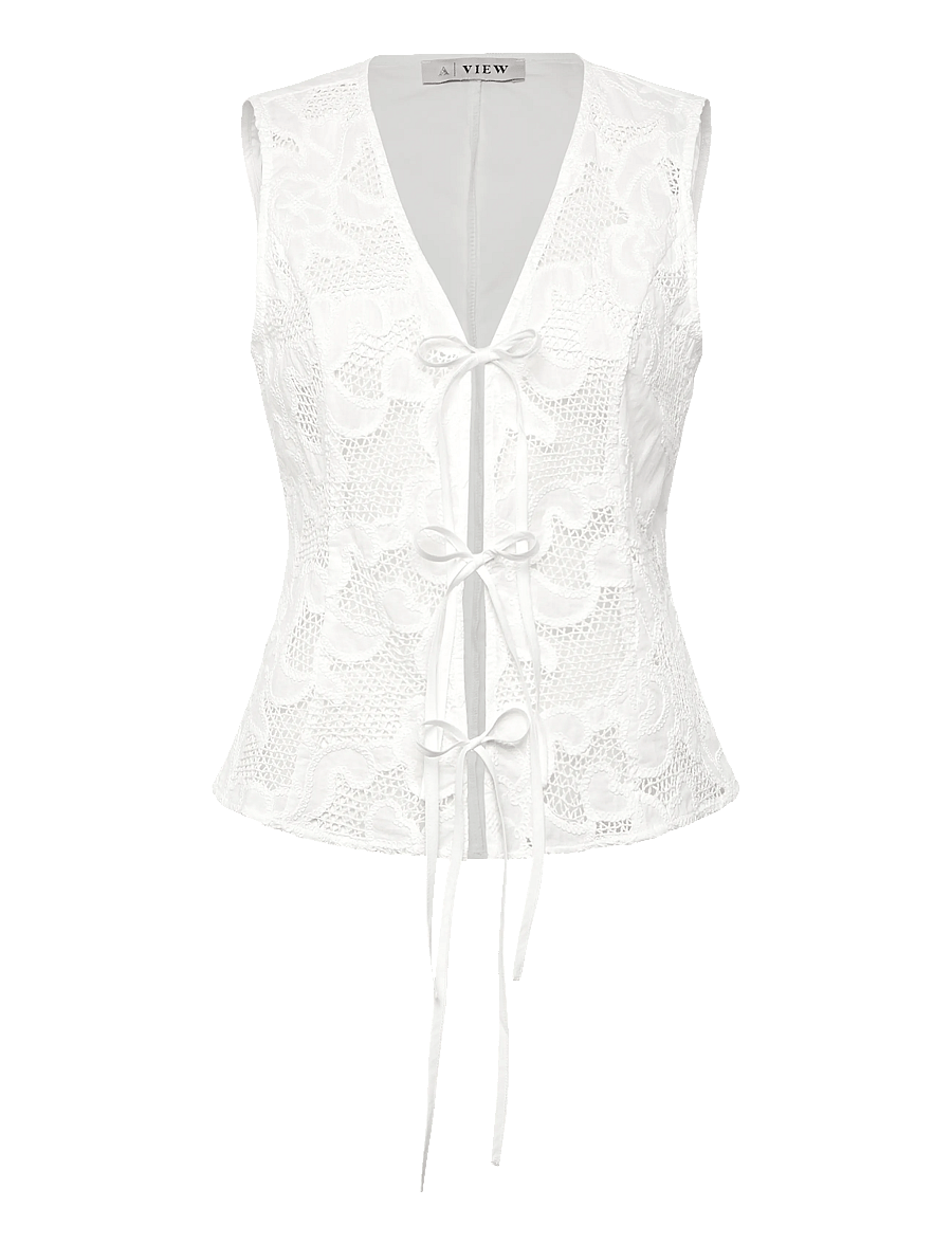 A-View - Alucy vest - Ärmellose tops - white - 1