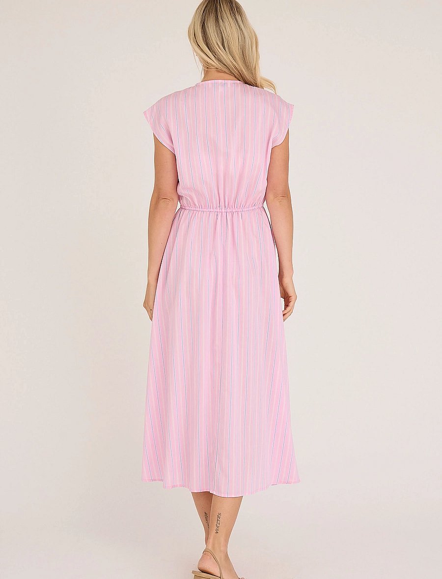 A-View - Vifina dress - sommerkleider - pink/blue - 3
