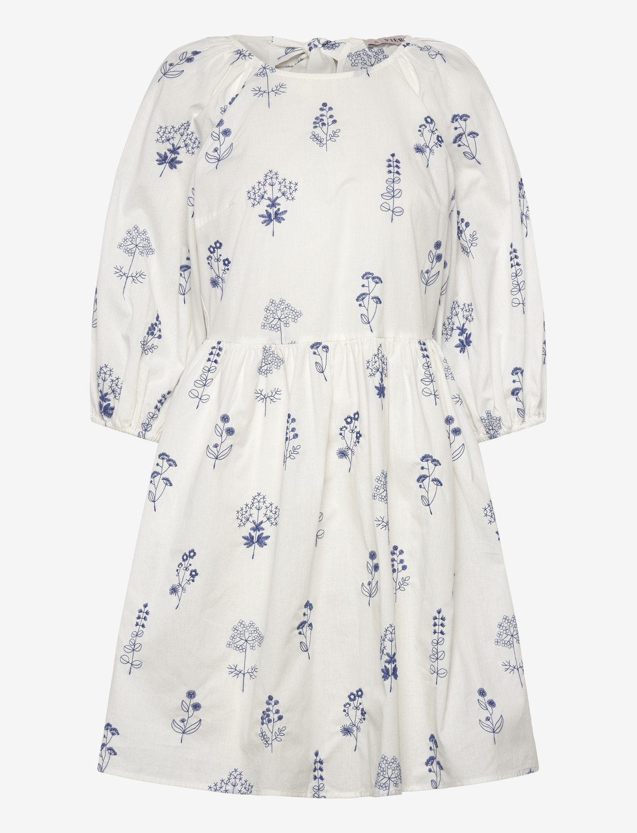 A-View - Agnelia dress - konfirmation - white/blue - 1