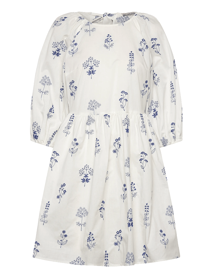 A-View - Agnelia dress - confirmation - white/blue - 1