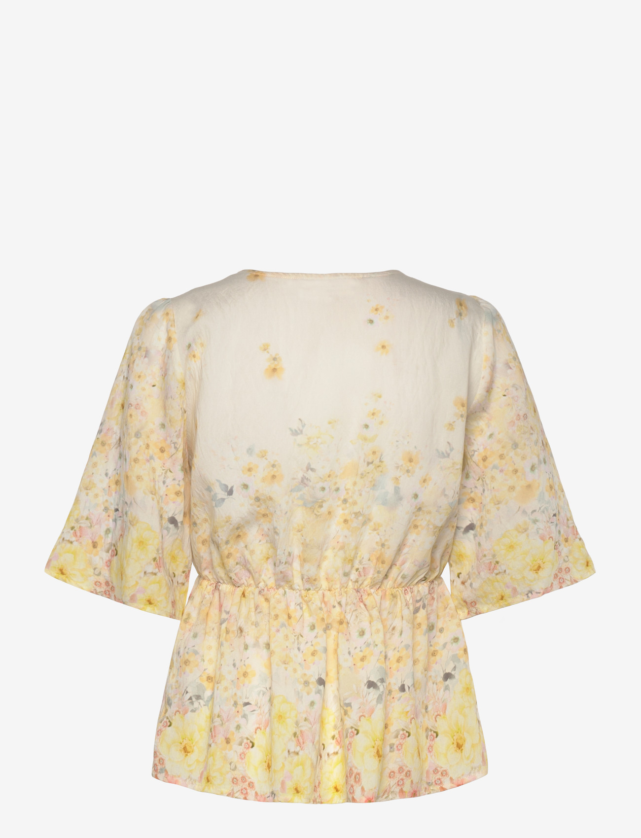 A-View - Aurora blouse - blouses korte mouwen - pale yellow - 1