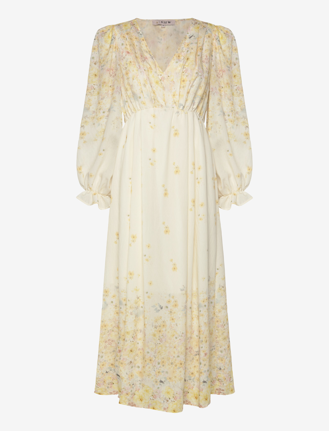 A-View - Aurora dress - maxikleider - pale yellow - 0