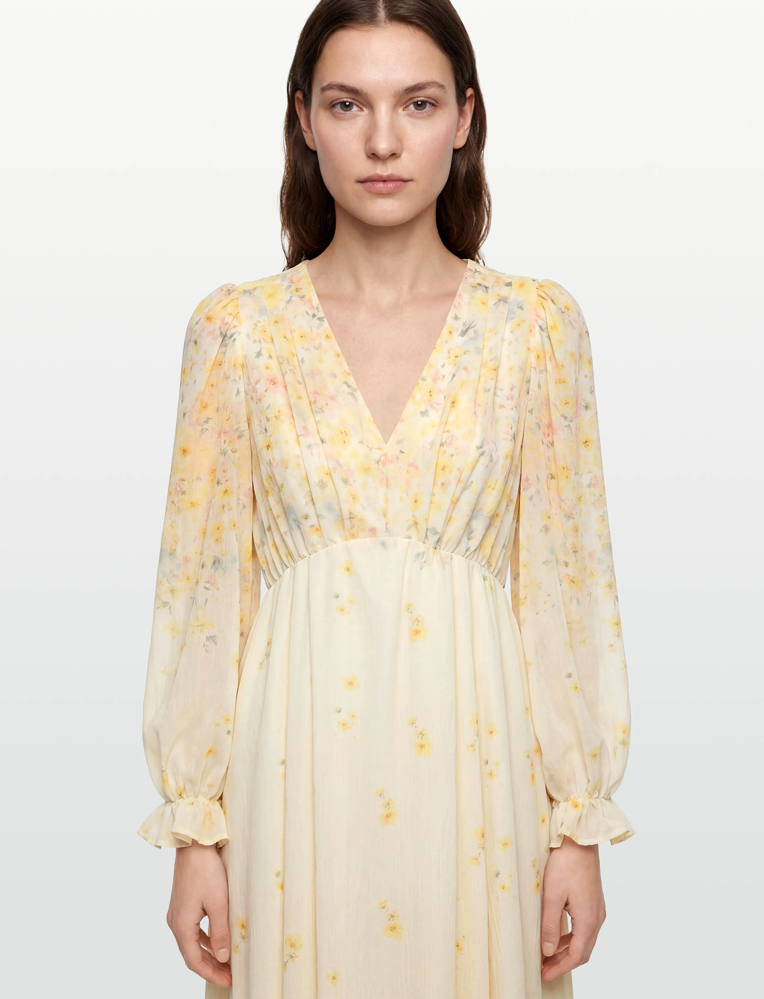 A-View - Aurora dress - maxi kjoler - pale yellow - 3