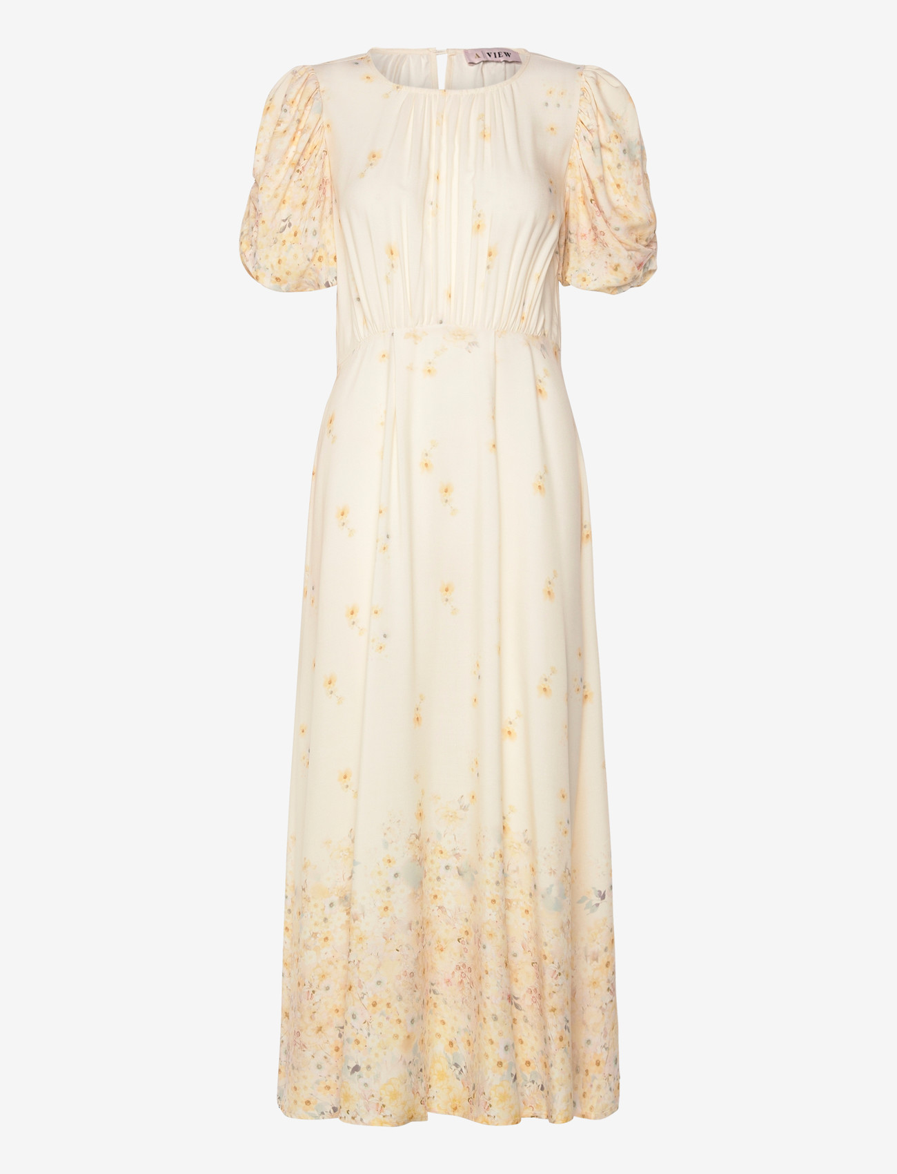A-View - Botanic dress - summer dresses - pale yellow - 0