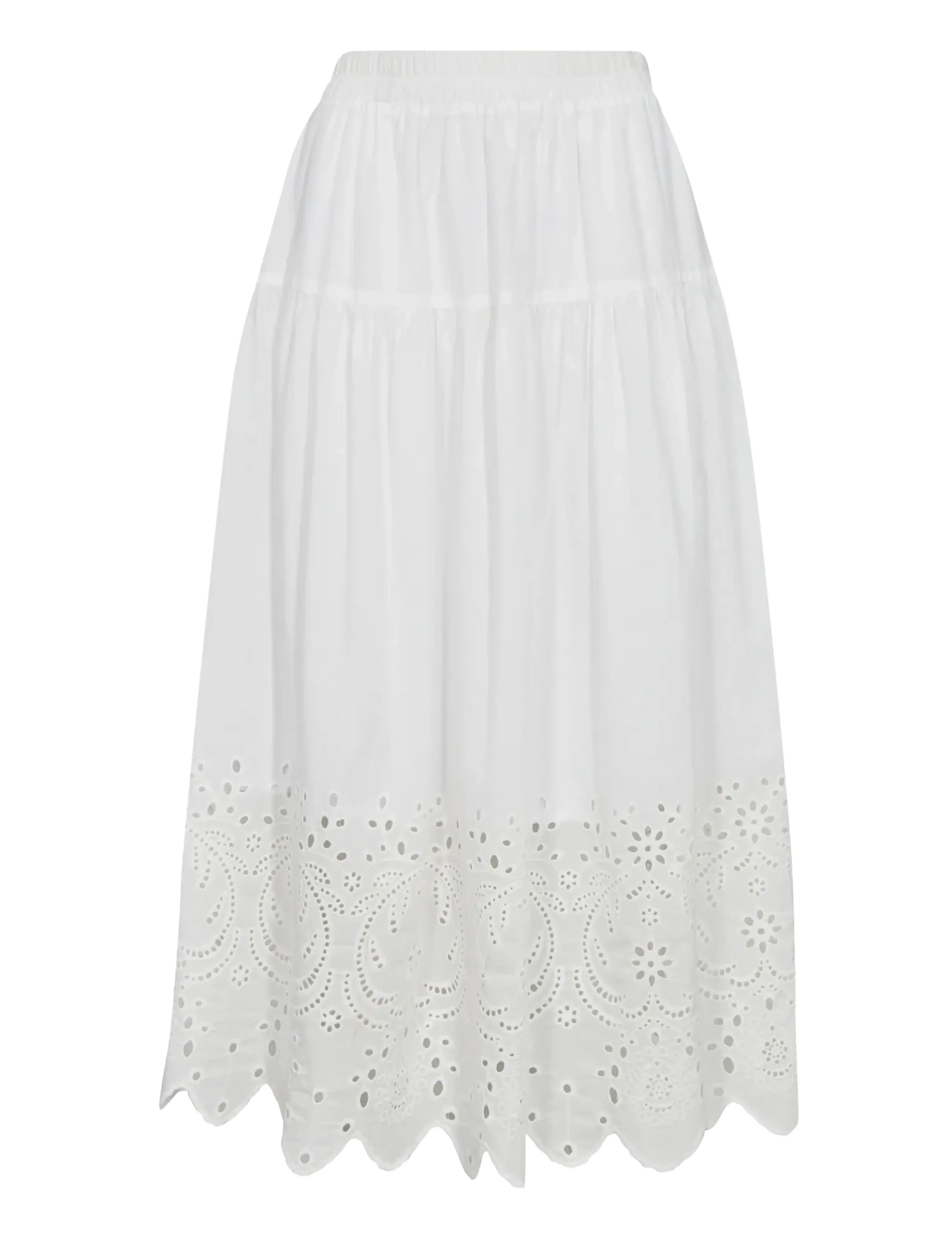 A-View Viana skirt - Hameet - WHITE / white