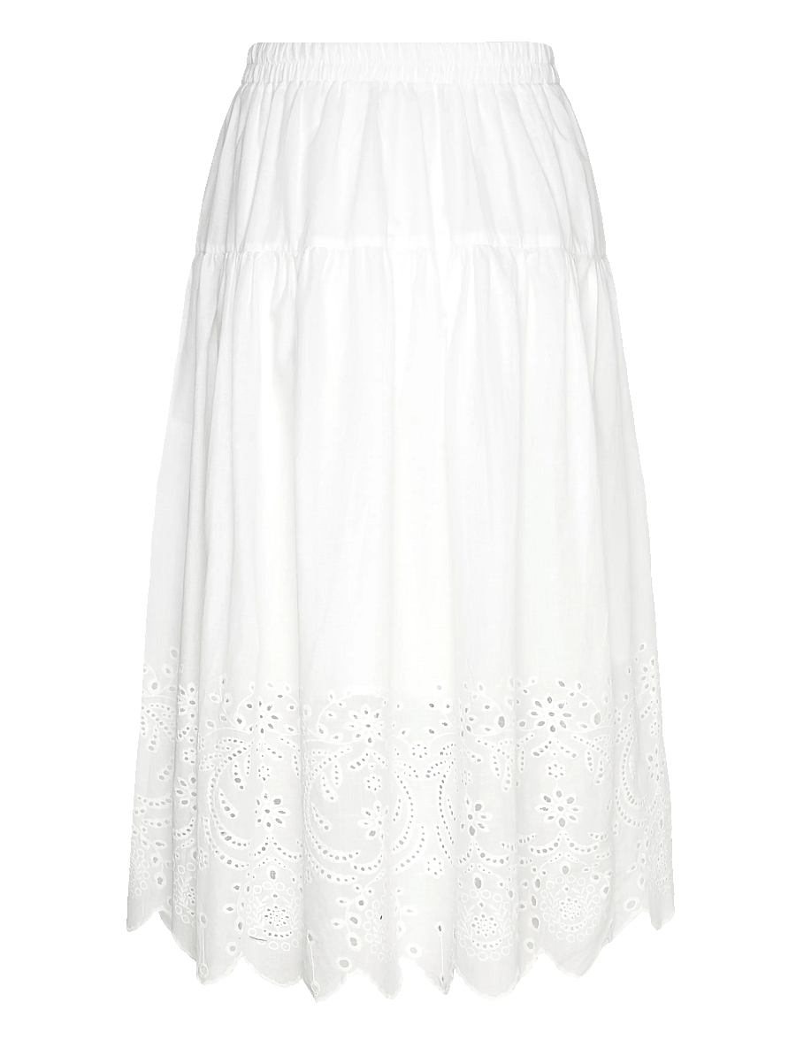 A-View - Viana skirt - maxikjolar - white - 2