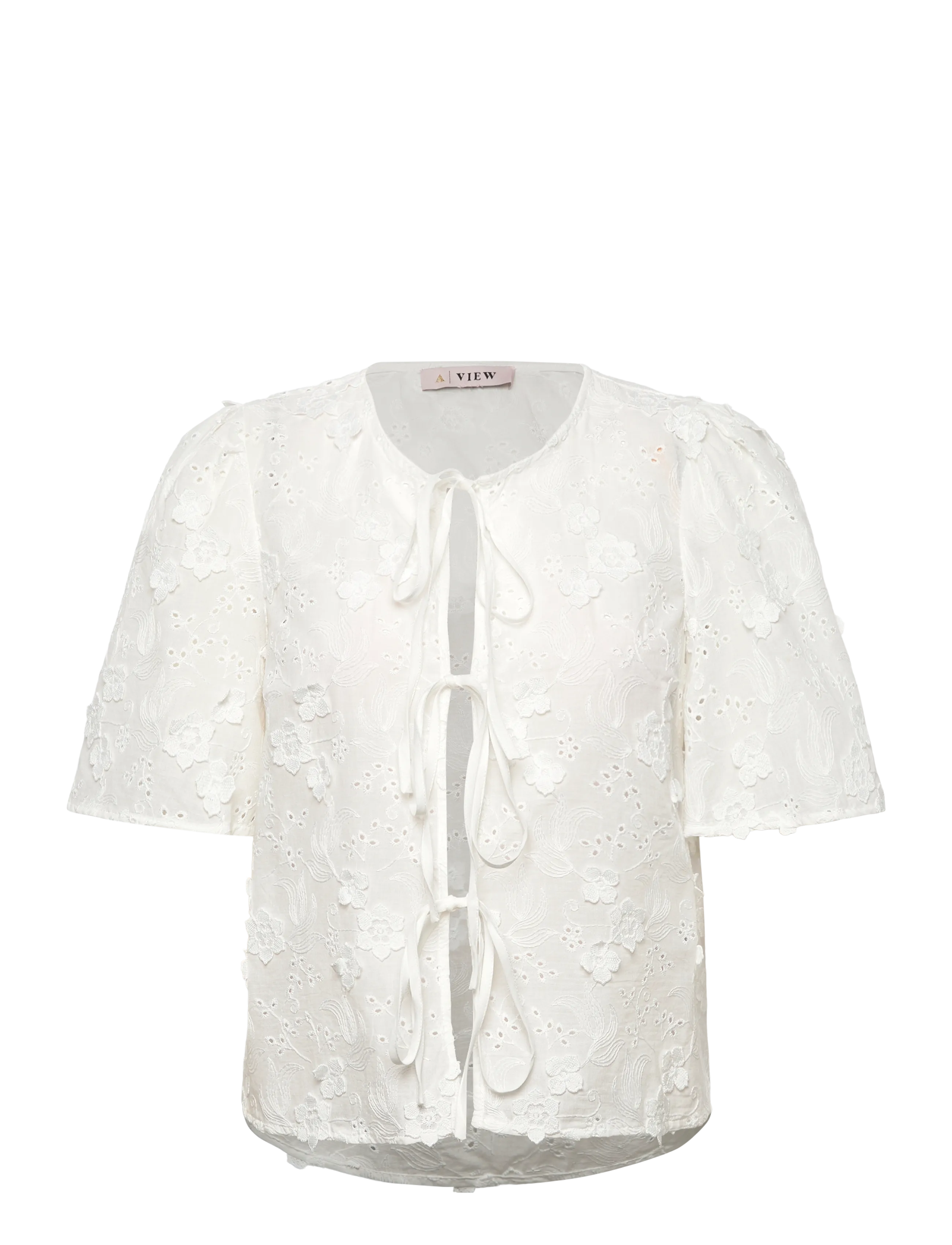 A-View Rosamarie cardigan - Kollektionen - WHITE / white