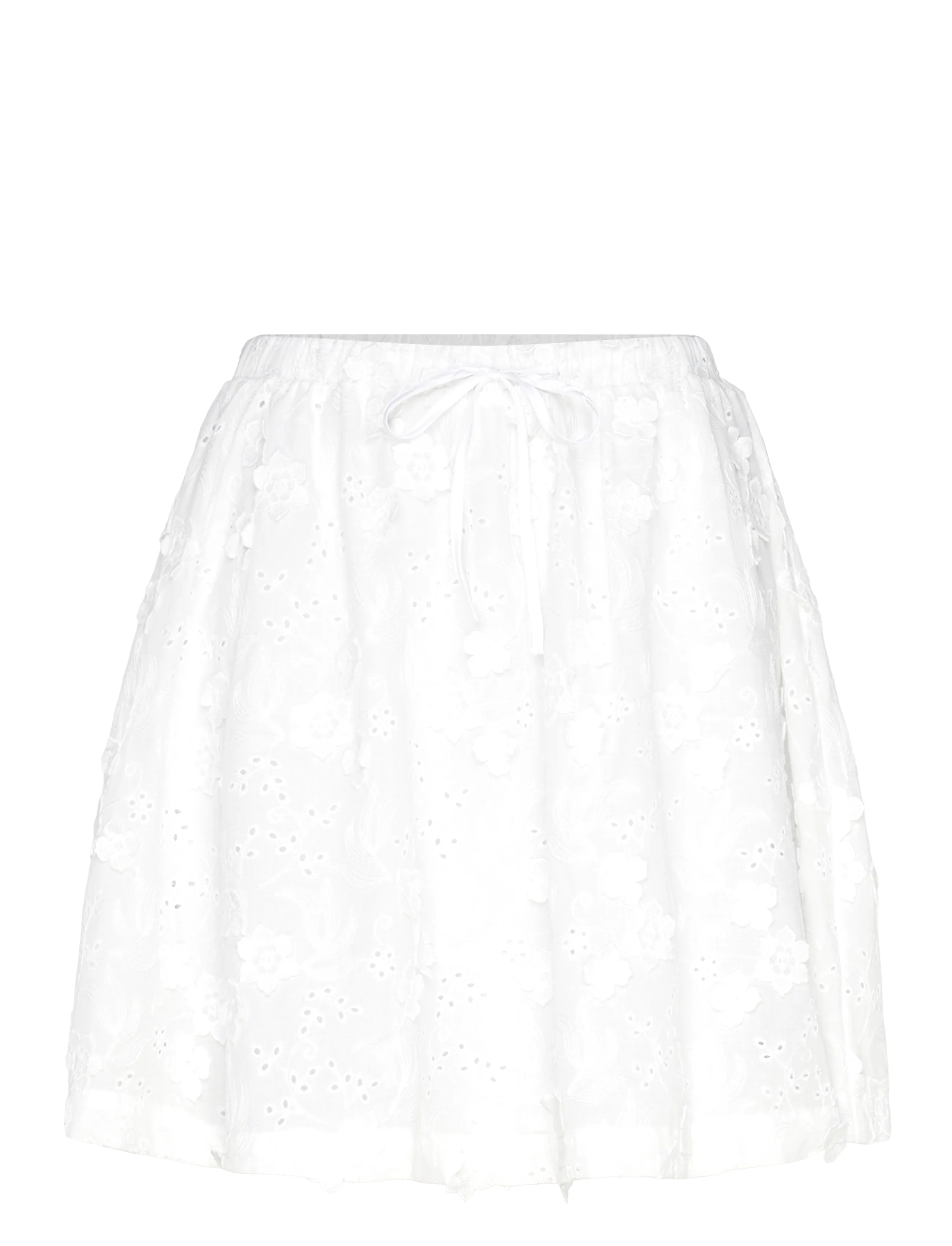 A-View Alfora skirt - Korte rokken - WHITE / white