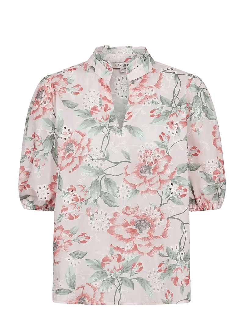 A-View - Grete s/s blouse - bluzki z krótkim rękawem - rose - 1