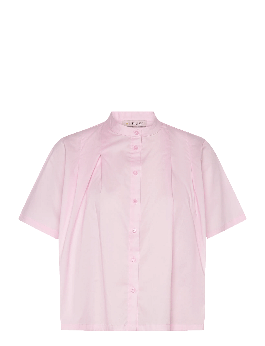 A-View - Alvina shirt - kortærmede skjorter - rose - 0