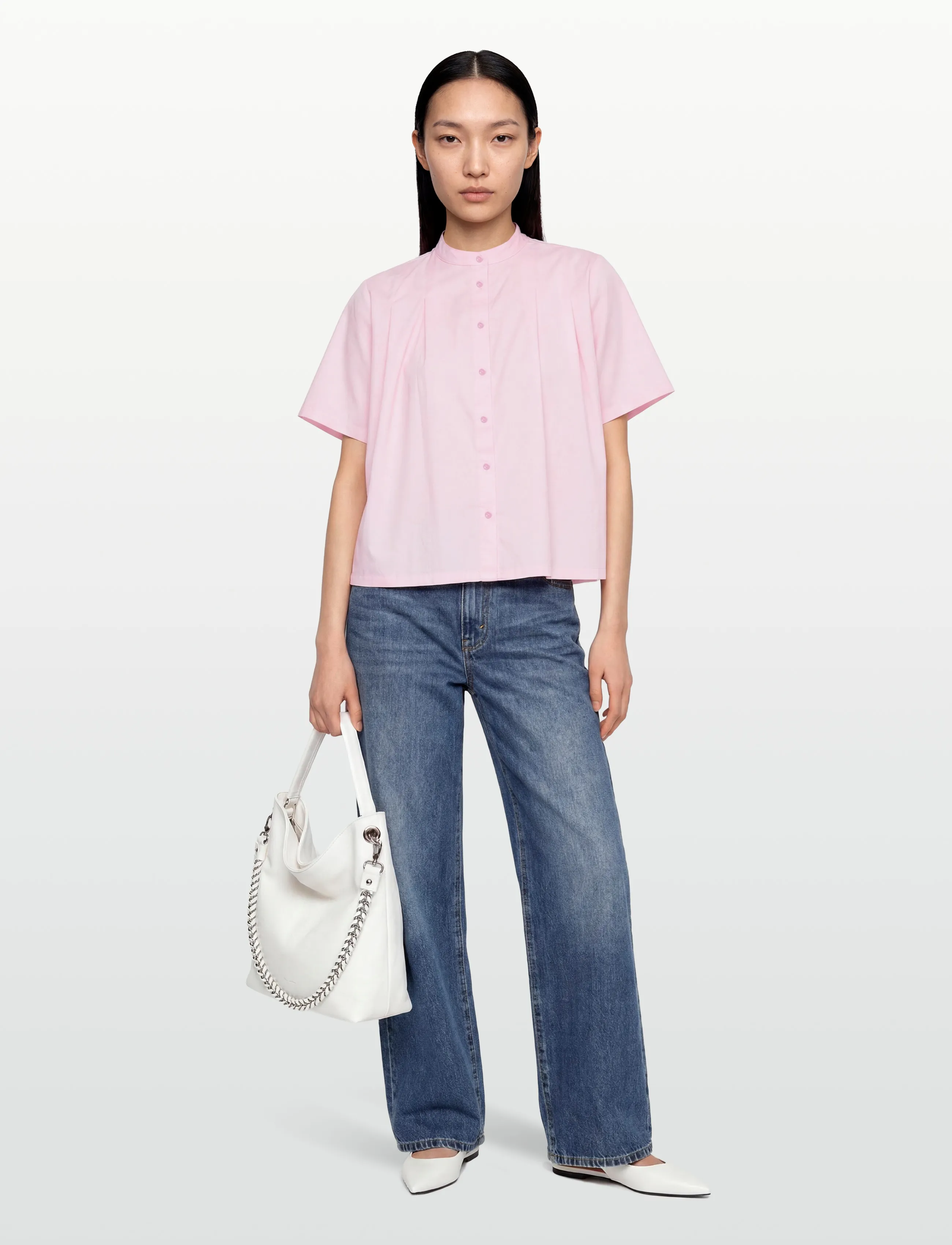 A-View Alvina Shirt, 44, Shirts, Rosa - Short-sleeved, Frauen