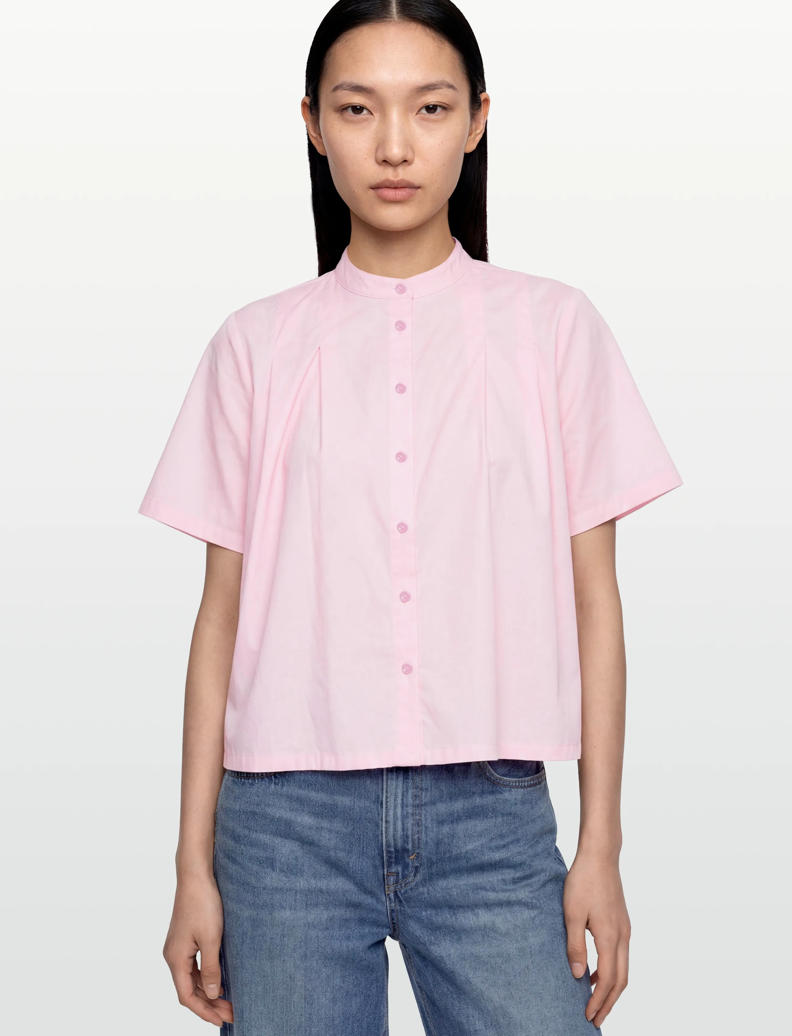 A-View - Alvina shirt - lühikeste varrukatega särgid - rose - 3