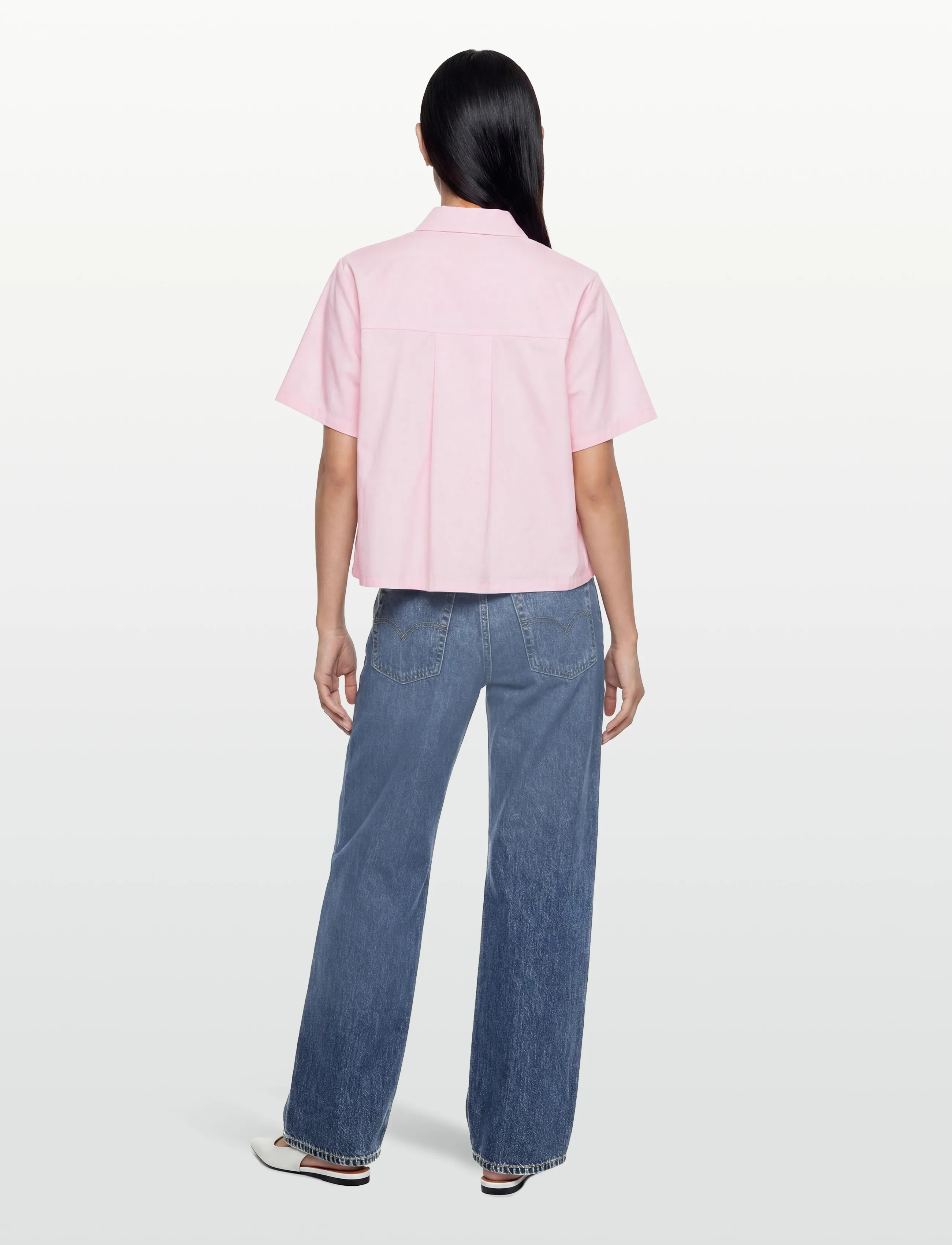 A-View - Alvina shirt - lühikeste varrukatega särgid - rose - 4