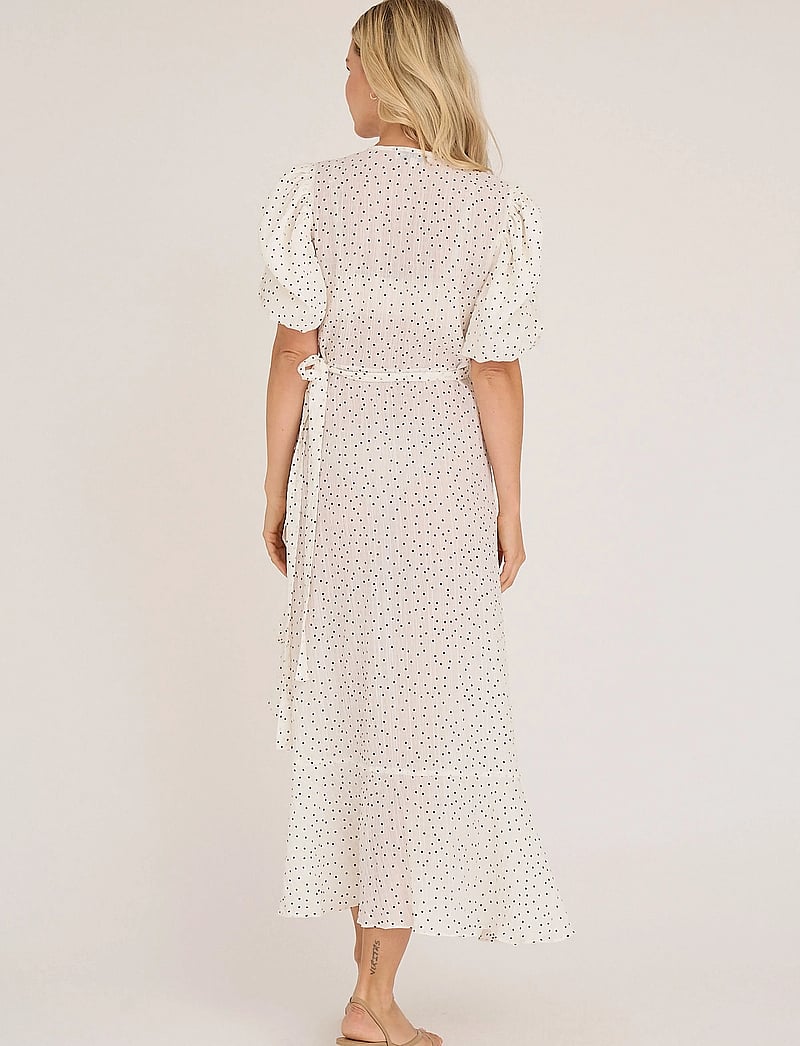 A-View - Sinda dot dress - sommerkleider - cream/brown - 5