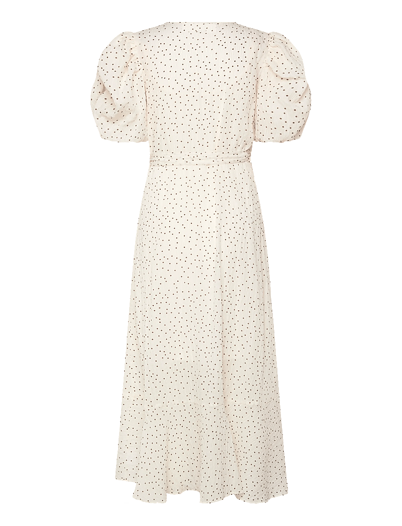A-View - Sinda dot dress - sommerkleider - cream/brown - 3