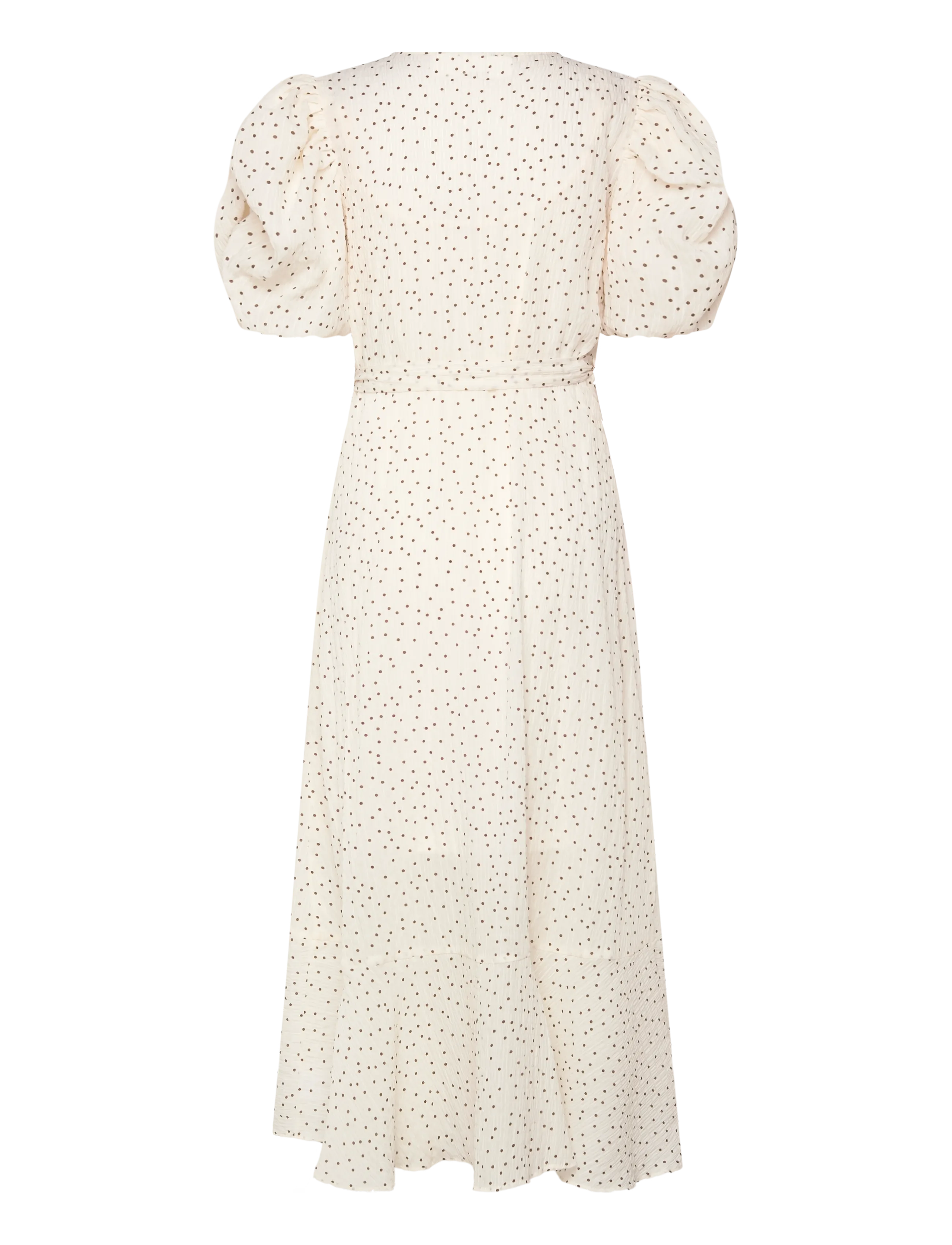 A-View - Sinda dot dress - cream/brown - 3