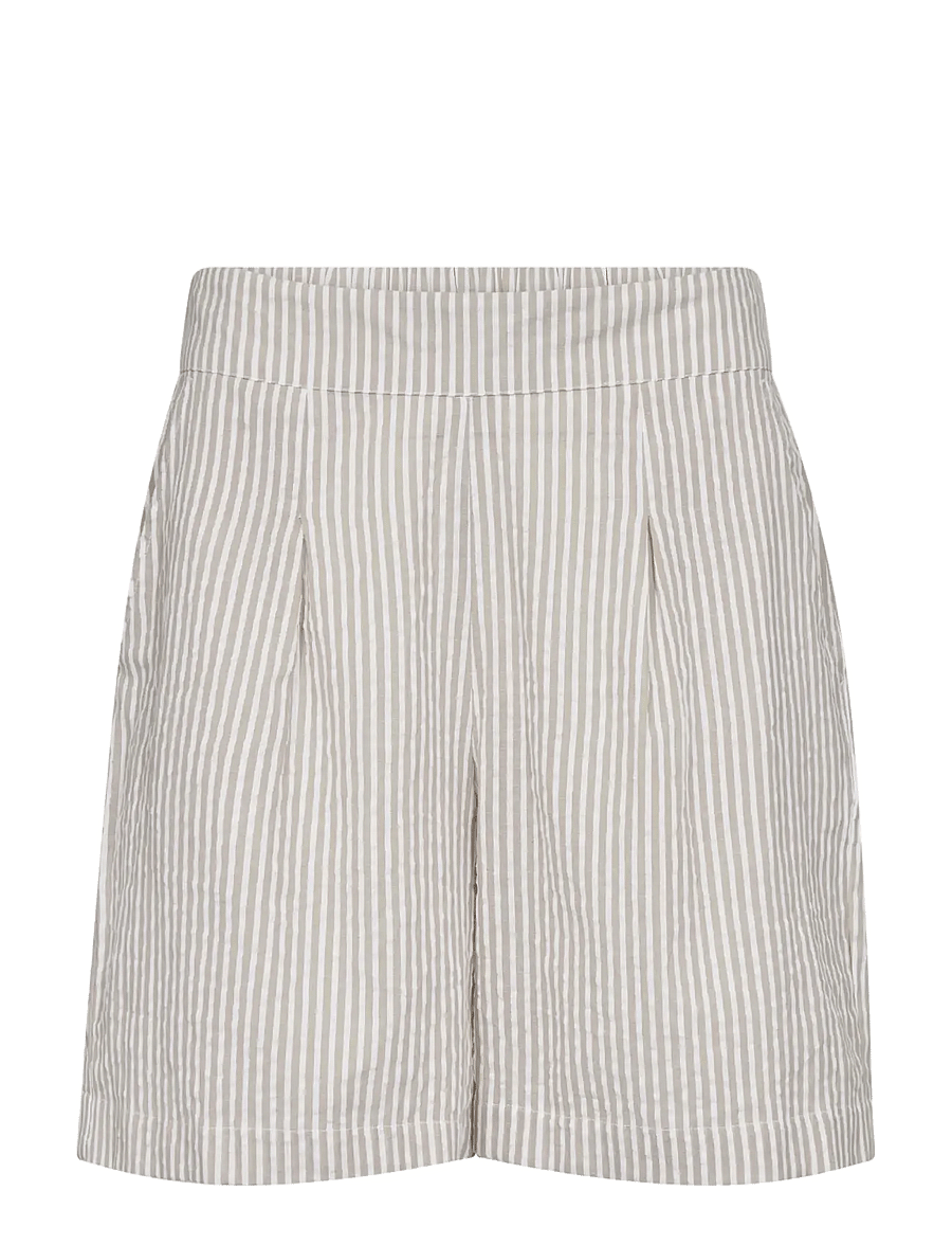 A-View - Sonja new shorts - casual shorts - sand/white - 1