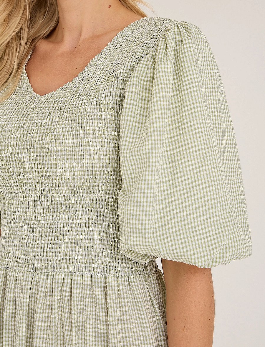 A-View - Signa dress - sommerkleider - dusty green - 4