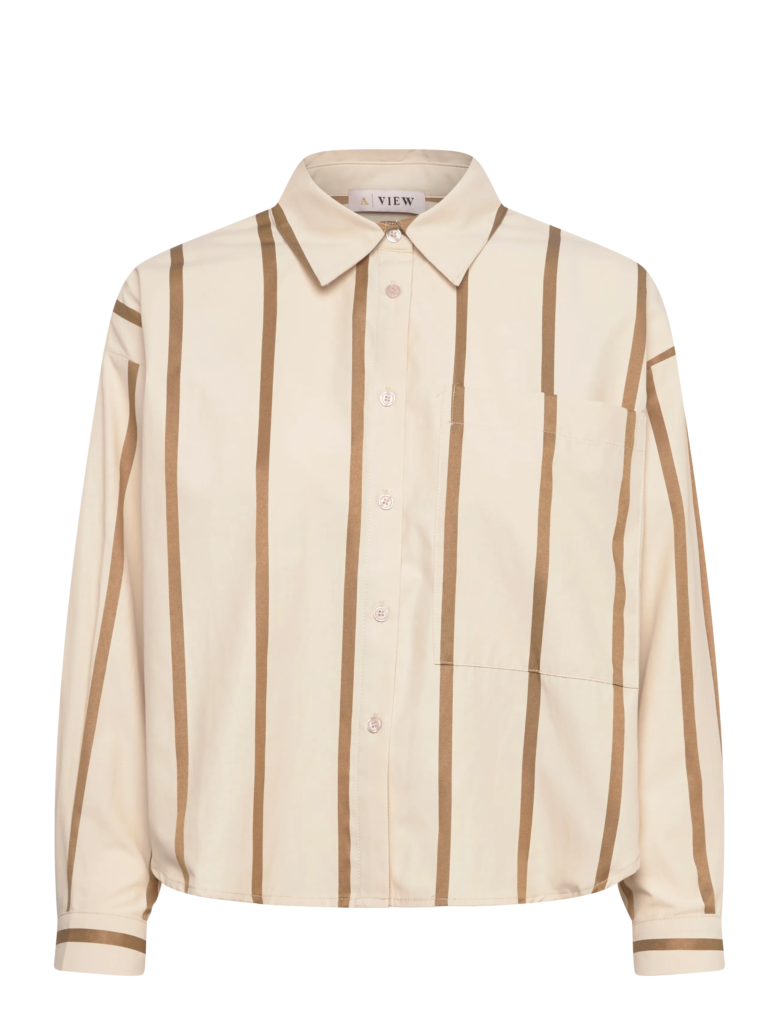 A-View Ary shirt - Puserot & kauluspaidat - BROWN/SAND / beige