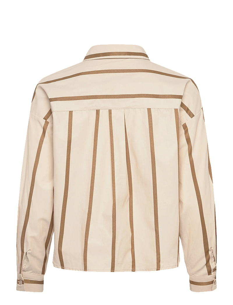 A-View - Ary shirt - langærmede skjorter - brown/sand - 2