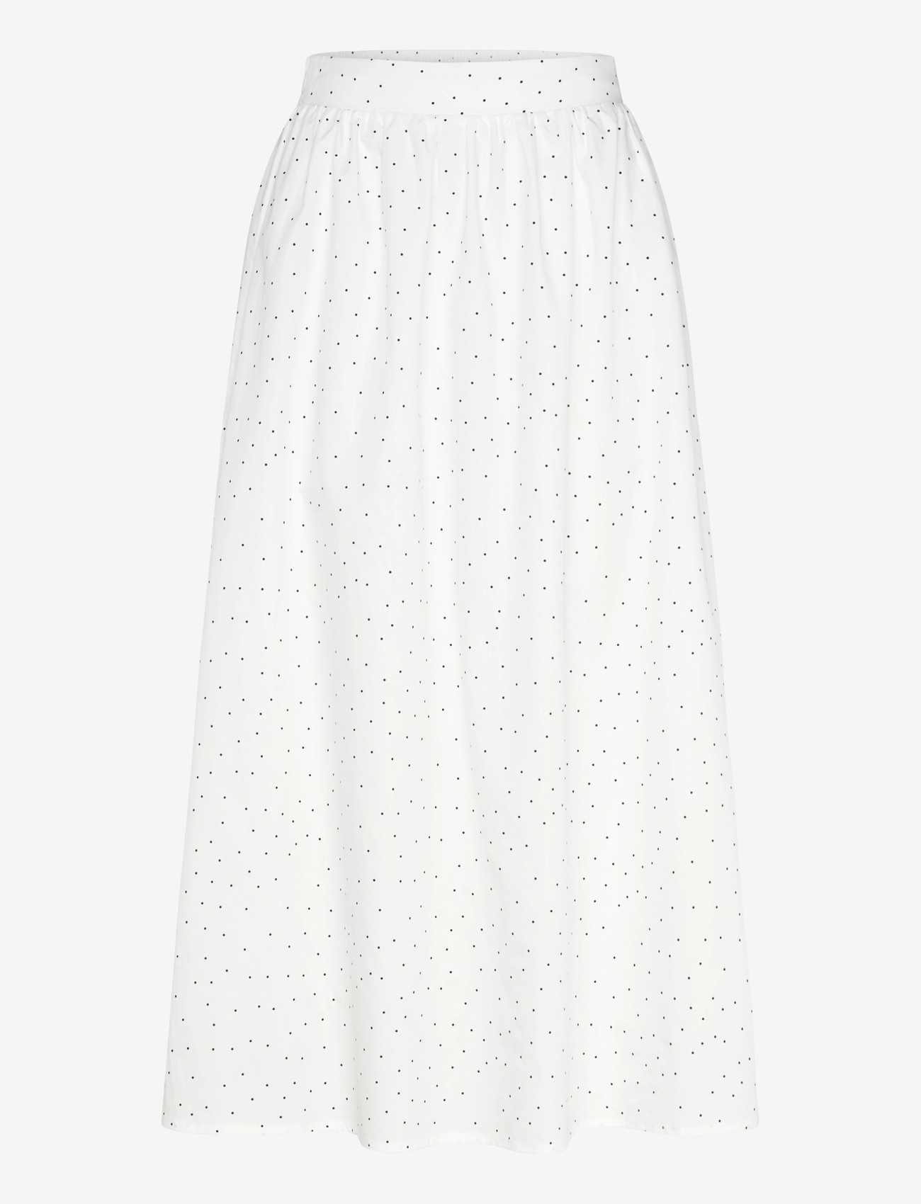 A-View - Aida skirt - maxi röcke - white/black dot - 1