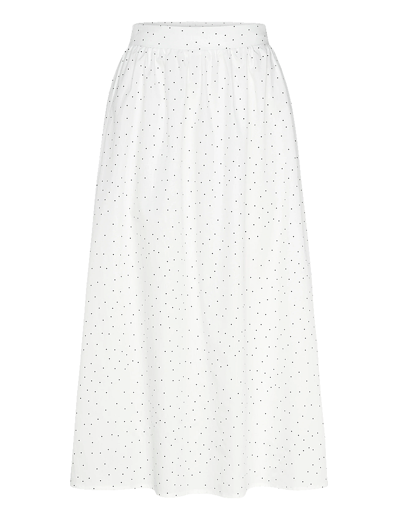 A-View - Aida skirt - maxi röcke - white/black dot - 1
