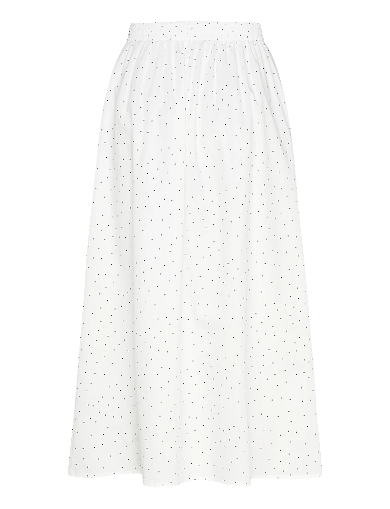 A-View - Aida skirt - maxi röcke - white/black dot - 2