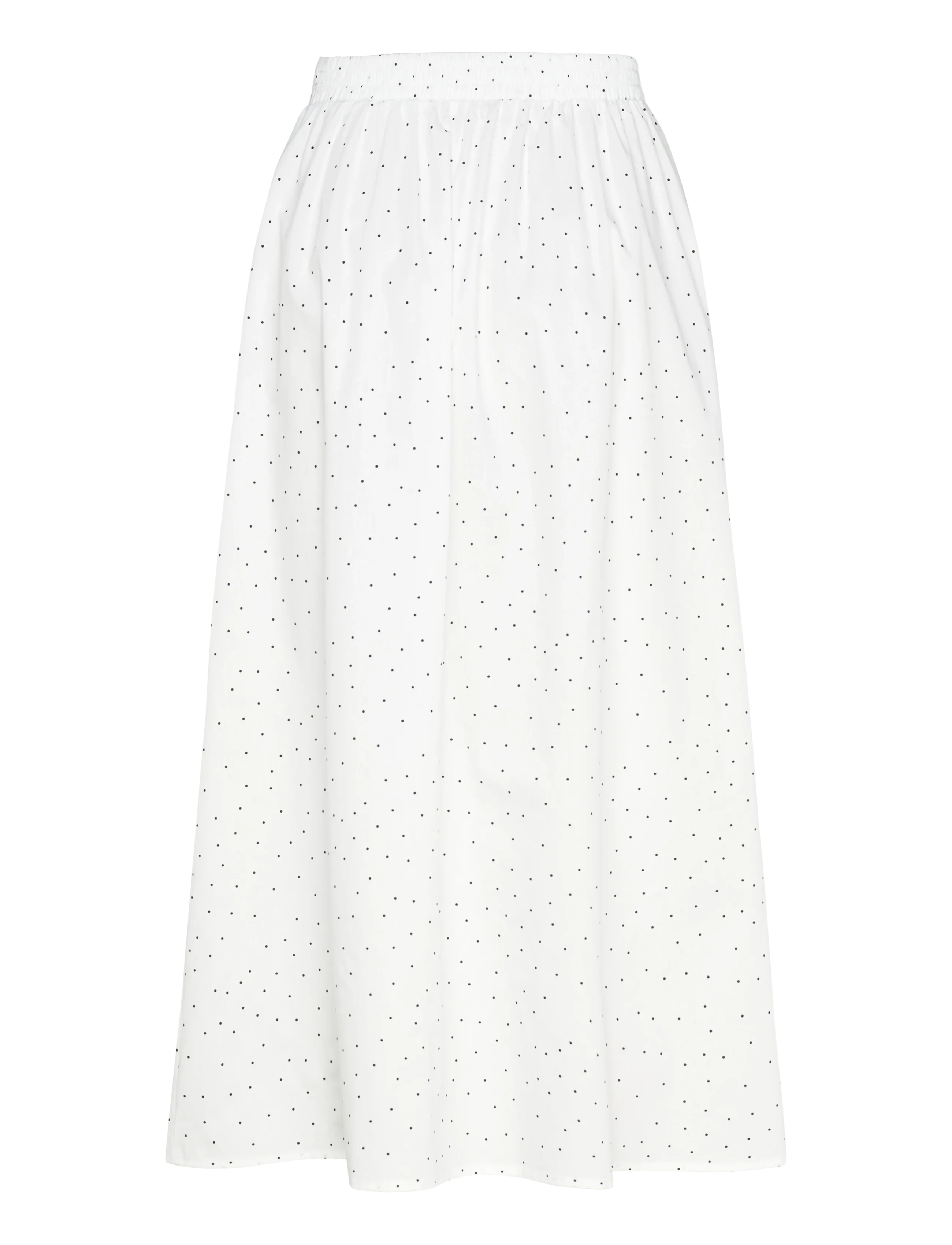 A-View - Aida skirt - maksiseelikud - white/black dot - 2