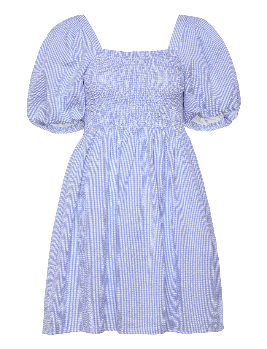 A-View - Cheri short dress - sommerkjoler - light blue - 1