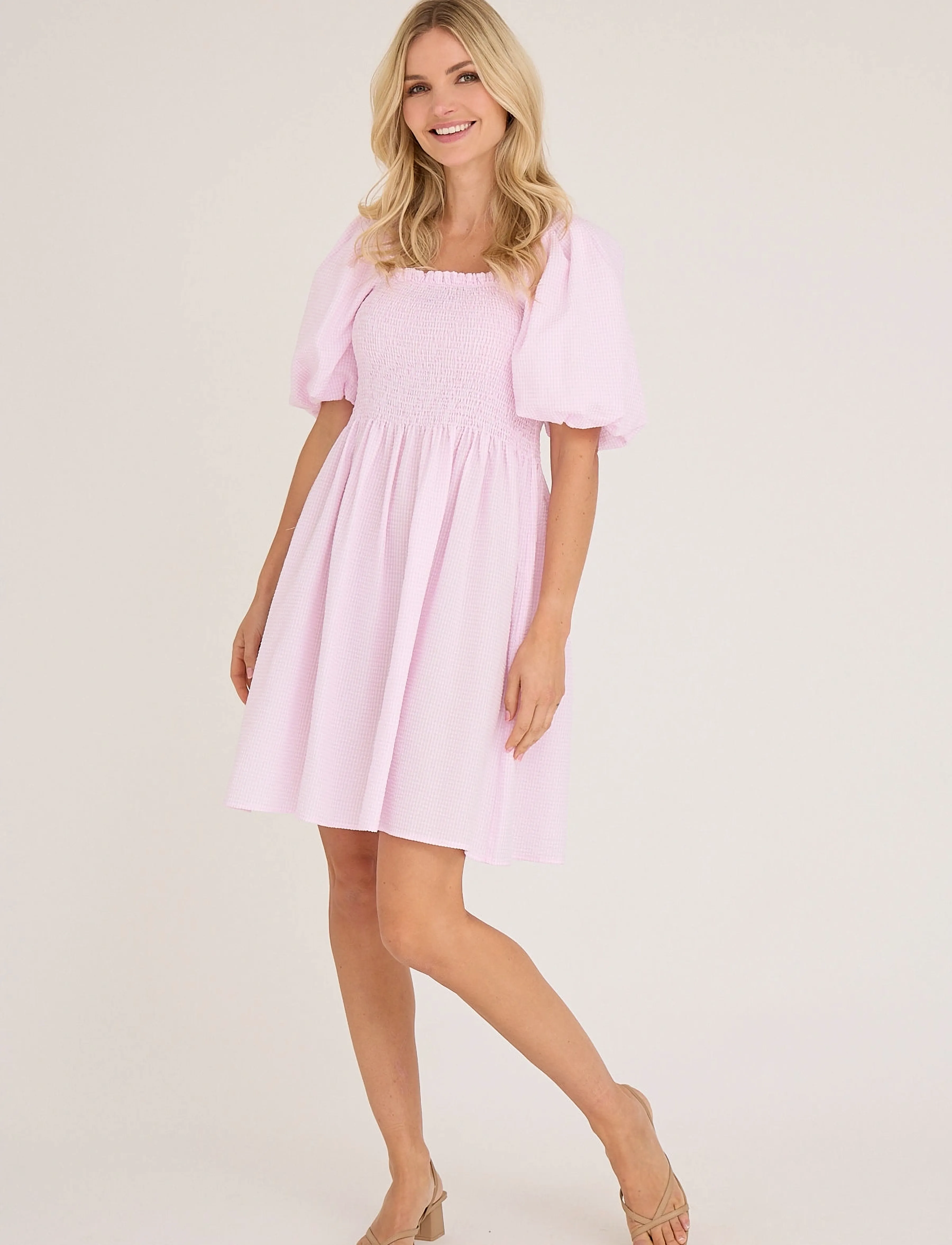 A-View Cheri Short Dress, 34, Dresses, Rosa - Frauen