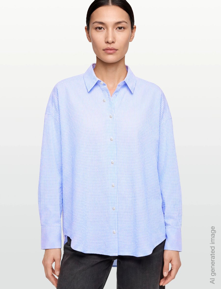 A-View - Sonja shirt - long-sleeved shirts - light blue - 3