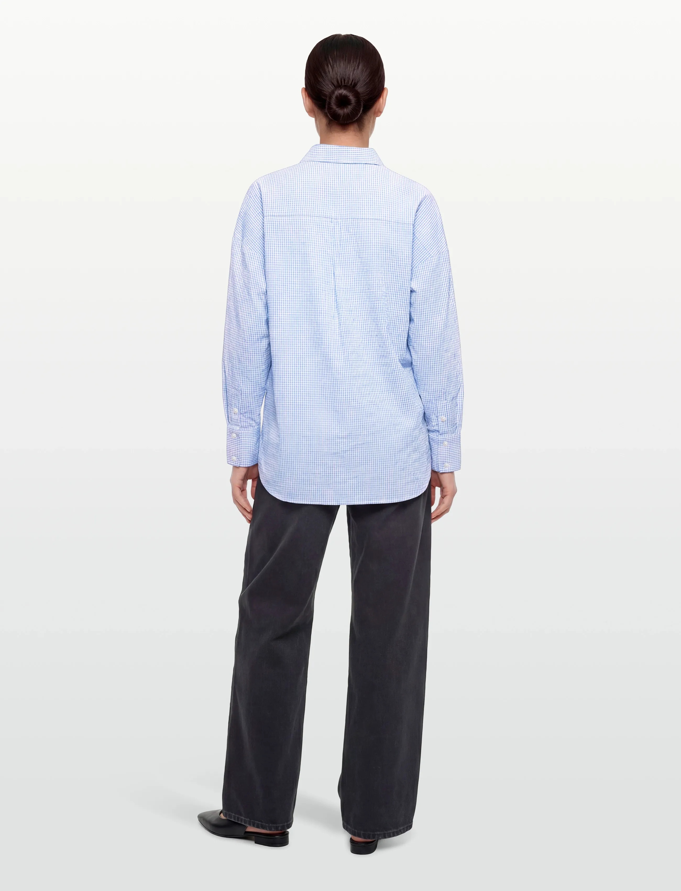A-View - Sonja shirt - langærmede skjorter - light blue - 4
